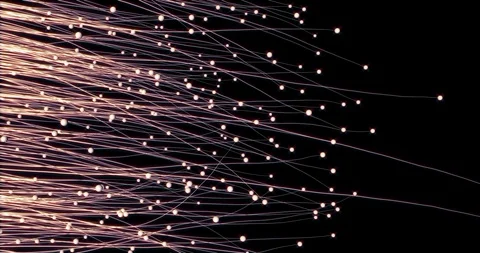 Particle Trails Stock Footage 106119007