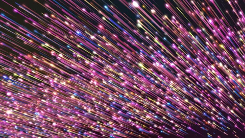 Particle Trails Loop Stock Footage 303254699