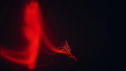 Particle Trails Multi Color ID Abstract Animation Backgrounds Blue and Red 스톡 동영상 229476798