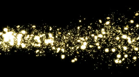 Particle Transition for Logo and Title Revealing Stock Footage 35792144