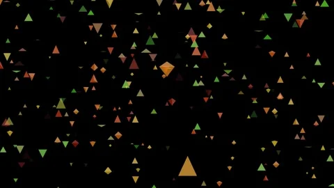 Particle Tripolygon and Terahendron Stock Footage 320067559