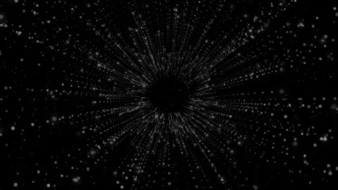 Particle tunnel Stock Footage 327690869