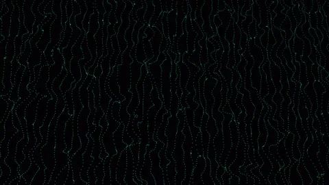 Particle wave background animation. vd 1631 Stock Footage 172689968