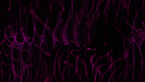 Particle wave background animation. vd 1651 Stock Footage 172705959