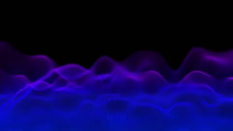 Particle Wave Stock Footage 221008008
