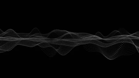 Particle Wave Stock Footage 221009135