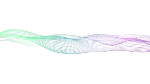 Particle wave line background animation. Stock Footage 332584611