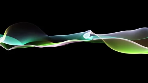 Particle wave line background animation.Abstract digital lines wave backgro.. Stock Footage 332699914