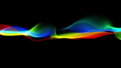 Particle wave line background animation.Abstract digital lines wave backgro.. Stock Footage 332699965