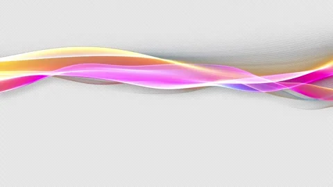 Particle Wave Visualization Background 4K video transparent Stock Footage 320941334