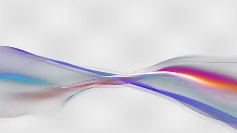 Particle Wave Visualization Background 4K Stock-Footage 332568184