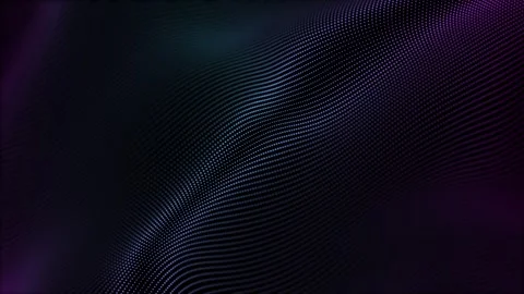 Particle Waves Gradient Seamless Looped Animation. Screensaver. Stock Footage 318299307