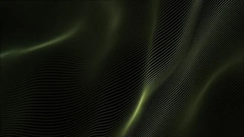 Particle waves. Seamless loop screensaver. Stock Footage 315117873