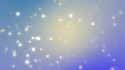 Particle World Abstract Background - Blue and Purple Colors - Orbs and Particles Stock Footage 42368090