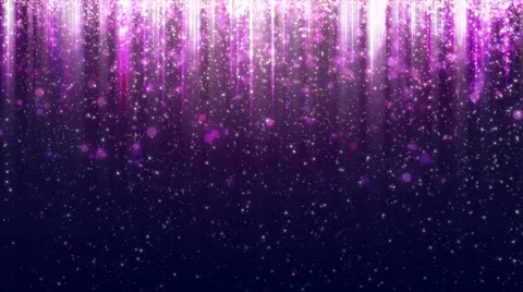 Particle007 purple falling background Stock Footage