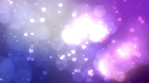 Particle022 bokeh heart background Stock Footage 47983077
