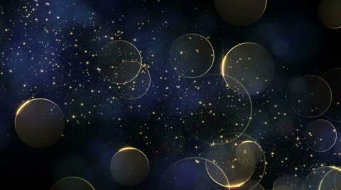 Particle026 gold shining background Stock Footage 47984368