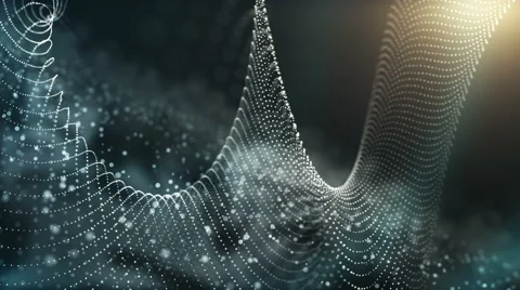 Particle050 form Stock Footage 64227388