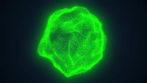 Particles-0001 Video stock 268838814