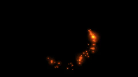 Particles 002 - 24 fps Stock Footage 24679136