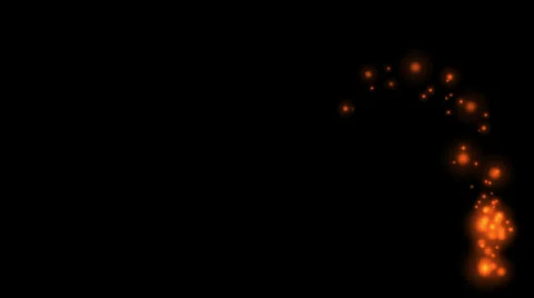 Particles 002 - 25 fps Stock Footage 24679134