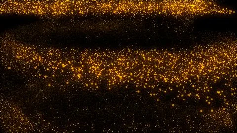 Particles abstract background flickering particles with bokeh effect 스톡 일러스트