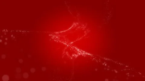 Particles abstract background flickering particles with bokeh effect Stockillustratie