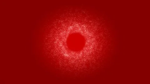 Particles abstract background flickering particles with bokeh effect Ilustración de archivo