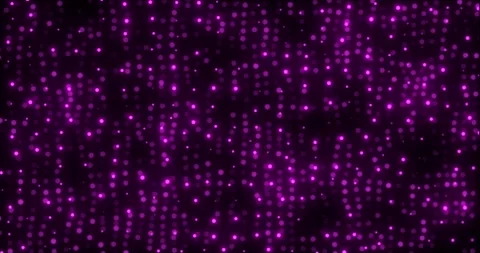 Particles, abstract background with purple particles. Futuristic glittering wave Stock Footage 260599228