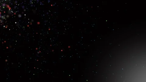 Particles abstract black background Stock Footage 87240636