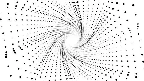 Particles abstract digital tunnel drawing graphics illustration background new Stock Illustration