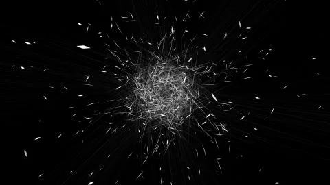 Particles abstract digital tunnel drawing graphics illustration background new 스톡 일러스트