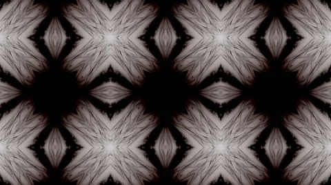 Particles of abstract fractal forms on the subject of nuclear physics science. Stock Footage 61645001