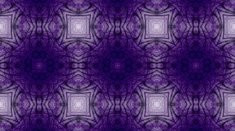Particles of abstract fractal forms on the subject of nuclear physics science. Video stock 61826627