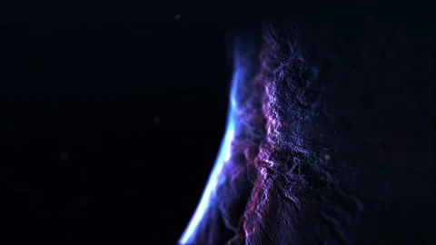 Particles Abstract Galaxy Stock-Footage 107890324