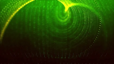 Particles abstract green background Stock Footage 91022376