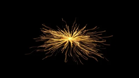 Particles abstract light motion titles background animation.Particles in tu.. Stock Footage 265395963