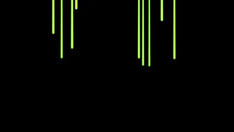 Particles abstract light motion titles background animation.Particles in tu.. Video stock 265395987