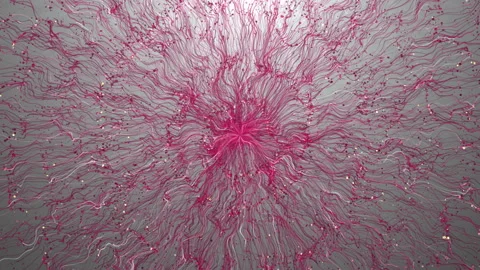 Particles abstract rain background wall Stock-Footage 86621632