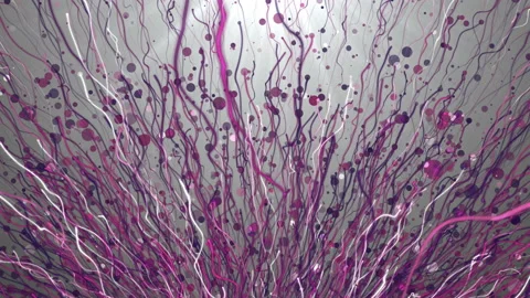 Particles abstract rain background wall Stock-Footage 86622262