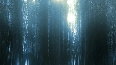 Particles abstract rain background wall Stock-Footage 86626017