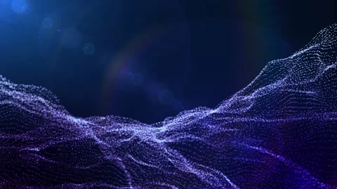 Particles abstraction background Stock Footage 139432598