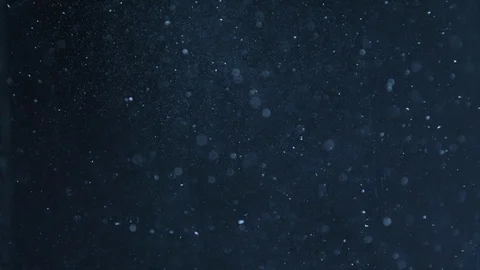 Particles and Bubbles in Water Stock Footage 124660449