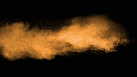 Particles and dust explosion on black ba... | Stock Video | Pond5
