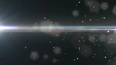 Particles and Lens Flares Stock Footage 20708961