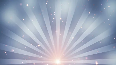 Particles and rays loopable background Stock Footage 35052057