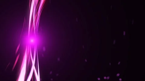 Particles and strings. Loop animation. Stock Footage 62714792