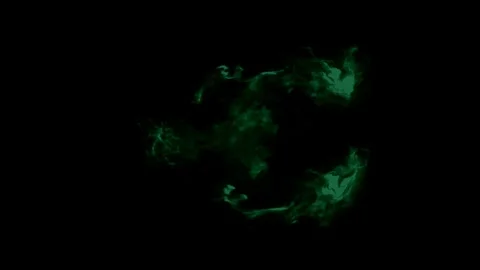Particles animation black screen stock video Stock-Footage 267976777