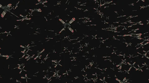 Particles animation Stock Footage 34944334