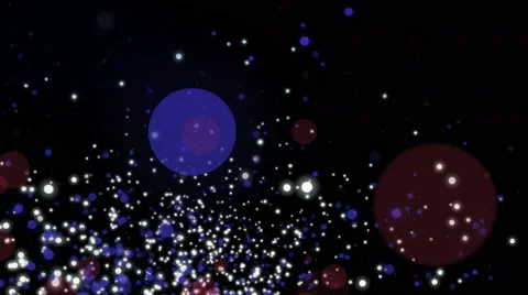Particles Background Bokeh Stock Footage 64749839
